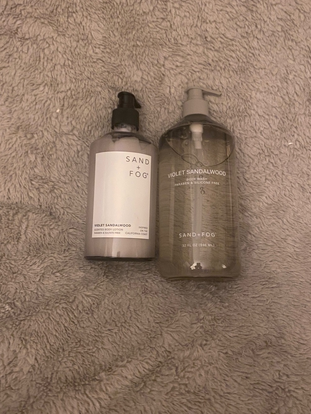 Sand + Fog Violet Sandalwood Body Wash - Neutral Gray